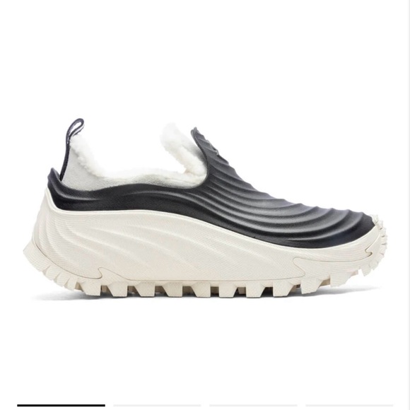 Moncler Other - Moncler Black and White Acqua Boots